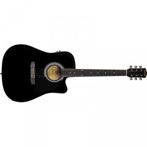 Squier  SA-105CE Dread BLK 