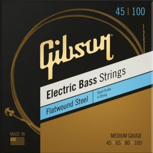 Gibson SBG-FWSSM Short Scale Flatwound Bass 45-100