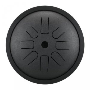 Hluru Tongue drum 6'' 8 ton TP8-6-Charcoal