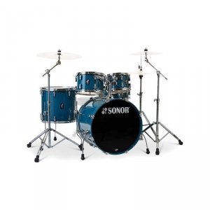 Sonor AQ1 Studio set Caribbean Blue + hardware perkusja