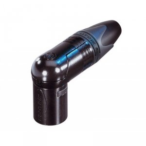 Neutrik NC7MRX-B złącze XLR 7 pinowy kątowy czarny