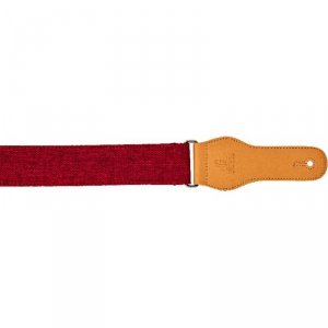 Ortega OCS250 Pas do Gitary BURGUND COTTON