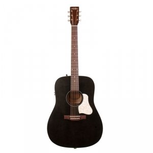 Art & Lutherie Americana - Dreadnought Faded Black Presys II Gitara Elektro-Akustyczna