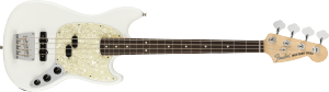 Fender American Performer Mustang Bass Rosewood Fingerboard Arctic White