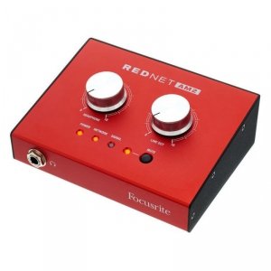 Focusrite RedNet AM2 Dante wzmak słuchawkowy stereo