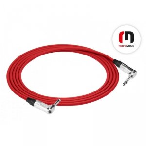 Red's Music GCN1310 Red kabel instrumentalny 2x jack kątowy 1m