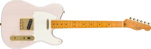 Squier FSR Classic Vibe '50s Telecaster Maple Fingerboard Parchment Pickguard Gold Hardware White Blonde