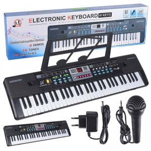 MQ 601 UFB KEYBOARD klawisze organy z mikrofonem