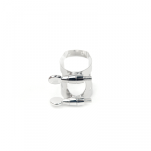 D'Addario Rico Ligature & Cap Soprano Saxophone Nickel ligatura saksofonu sopranowego kapturek niklowana