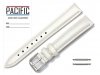 PACIFIC 18 mm pasek skórzany W114 ecru perłowy