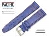 PACIFIC 22 mm pasek skórzany W28 niebieski