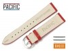 PACIFIC 20 mm pasek skórzany W42 czerwony W42L-4S-20