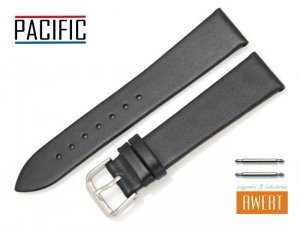 PACIFIC 20 mm pasek skórzany W86N czarny