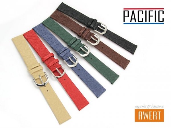 PACIFIC 20 mm pasek skórzany W42 czerwony W42L-4S-20