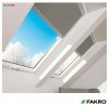 Dachfenster Fakro FTU-V U5 Schwingfenster Schwingfenster aus weiß lackiertem Holz PU-Kunststoff-Lack, Dauerlüftung V40P, topSafe-System Uw: 0,97 Polyurethan-Kunststofflack erhöhter Feuchteresistenz