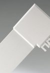 DOLLE Bekleidungsleisten Kunststoff weiß für clickFIX® www.house-4u.eu