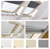 Solar-Verdunkelungsrollo Fakro ARF Fakro Zubehör für Dachfenster I PREISGRUPPE; Grau, Weiß, Beige, Dunkelblaue Automatisches Solarrollo