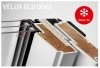 VELUX Dachfenster GLU 0061 3-fach-Verglasung Dachfenster Schwingfenster Kunststoffqualität mit Dauerlüftung 