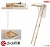 Bodentreppe Dolle CLICKFIX 36 MINI GOLD Holz
