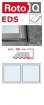 Kombi-Eindeckrahmen Roto Q4 EDS 2/1 Eindeckrahmen - für Flachdecken und profilierte Eindeckmaterialien bis max. 35 / Dachziegel oder Bitumenschindeln Schiefer