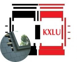 Kombi-Eindeckrahmen Okpol KXLL für flache Biberschwanzeindeckungen