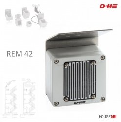Regenmelder D+H  REM 42 24V  ist in Kombination mit RWA- und Lüftungszentralen 