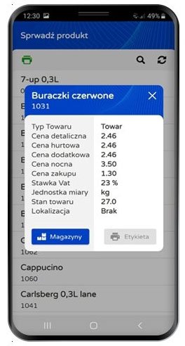 Oprogramowanie Mobilny Magazynier 