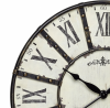 TFA 60.3039.02 VINTAGE zegar ścienny wskazówkowy XXL duży rzymskie cyfry 60 cm