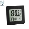 TFA 60.2525.01 budzik biurkowy zegar elektroniczny sterowany radiowo z termometrem