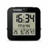 Garni 138B budzik biurkowy z termohigrometrem monitor klimatu pomieszczeń elektroniczny wewnętrzny, czarny