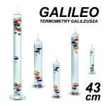 TFA 18.1007 GALILEO termometr Galileusza 43 cm duży 6 kolorowych kulek REKLAMOWY
