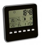 TFA 35.1098.01  QUADRO stacja pogody bezprzewodowa z czujnikiem zewnętrznym, czarny 