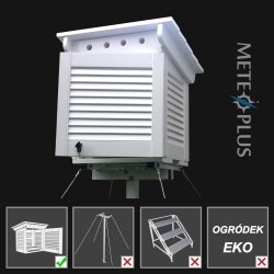 Klatka meteorologiczna Stevensona półprofesjonalna mała