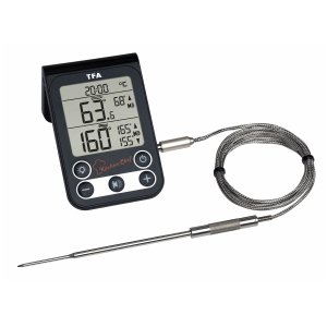 TFA 14.1512 KÜCHEN-CHEF – termometr kuchenny elektroniczny 2w1 z podwójną sondą i alarmem