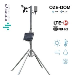 Atmesys OZE-DOM wynajem długoterminowy stacji meteorologicznej do oszacowania zasobów OZE