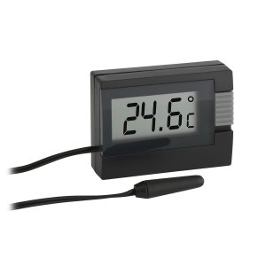TFA 30.2018.01 – termometr elektroniczny z sondą zewnętrzną, czarny