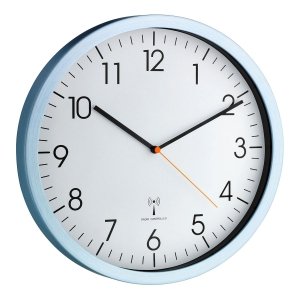 TFA 60.3517.55 zegar ścienny wskazówkowy sterowany radiowo płynąca wskazówka 31 cm