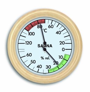 TFA 40.1006 – termohigrometr do sauny mechaniczny  z dużą tarczą