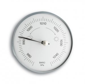 TFA K1.100272 barometr tradycyjny mechaniczny aneroid do zabudowy 70 mm