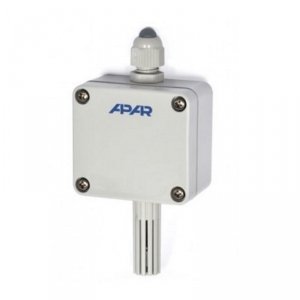 APAR AR250 higrometr przemysłowy czujnik wilgotności wilgotnościomierz przemysłowy puszkowy naścienny wyjście analogowe
