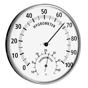 TFA 45.2019 termohigrometr tradycyjny czujnik temperatury i wilgotności mechaniczny włókna syntetyczne duży 132 mm