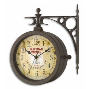 TFA 60.3011 NOSTALGIA zegar ścienny zewnętrzny ogrodowy retro klasyczny z termometrem vintage 