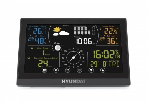 Hyundai WSP 5100 WIFI – stacja meteorologiczna z Wi-Fi i czujnikiem 4 w 1