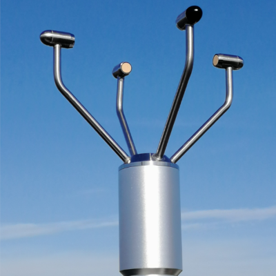 Hongyuv WDSS2E wiatromierz ultradźwiękowy czujnik prędkości i kierunku wiatru anemometr przemysłowy Modbus RTU