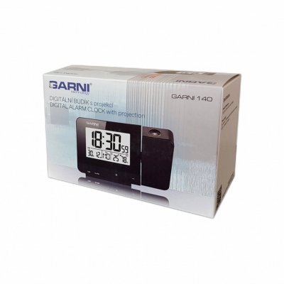  Garni 140 budzik elektroniczny z projektorem i czujnikiem temperatury