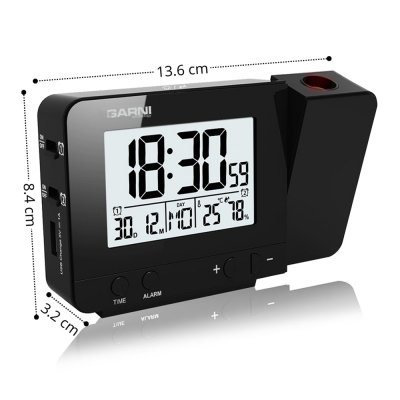  Garni 140 budzik elektroniczny z projektorem i czujnikiem temperatury
