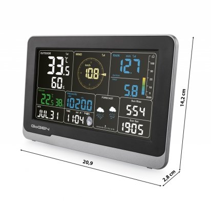 GoGEN ME 4900 – stacja meteorologiczna z Wi-Fi i czujnikiem 7 w 1