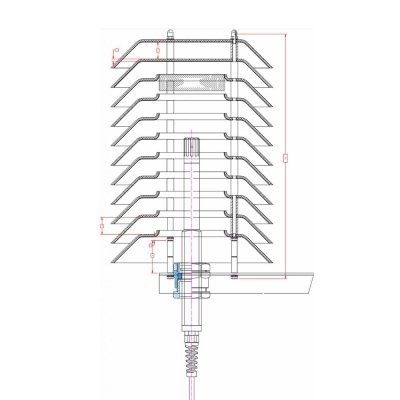 A-Ster OAR-961M-V osłona radiacyjna wentylowana aktywnie osłona antyradiacyjna profesjonalna