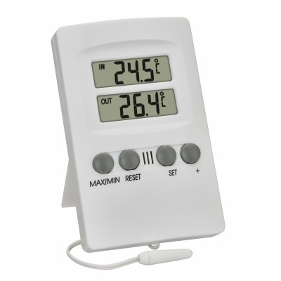 TFA 30.1024 – termometr elektroniczny z sondą przewodową, alarm temperatury i MIN/MAX