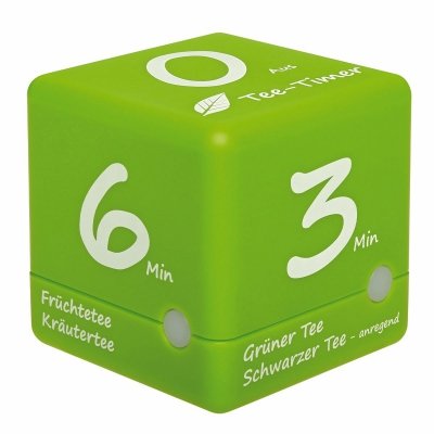 TFA 38.2035.04 CUBE-TIMER minutnik elektroniczny 3-4-5-6 min do parzenia herbaty 